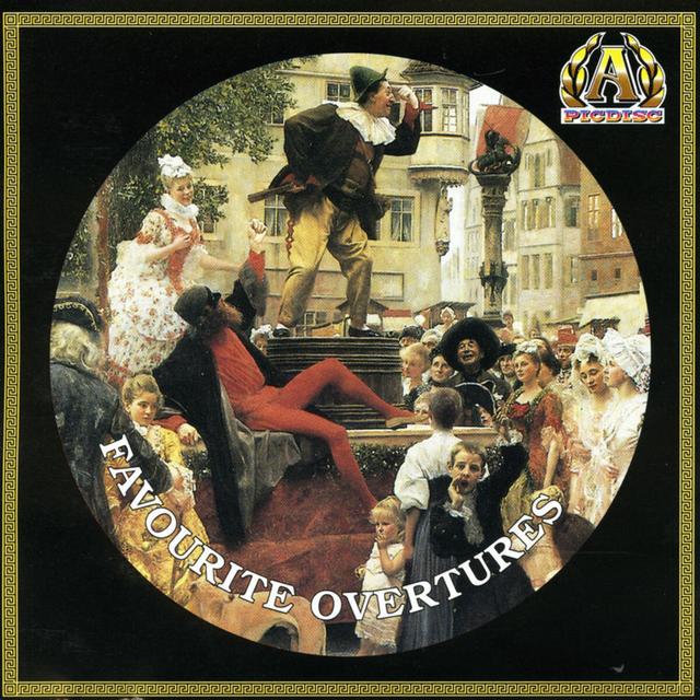 Album cover art for Favourite Overtures