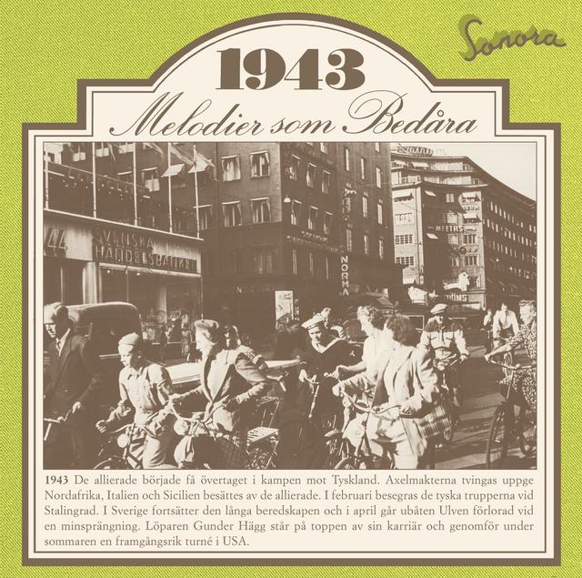 Album cover art for Melodier som bedåra 1943