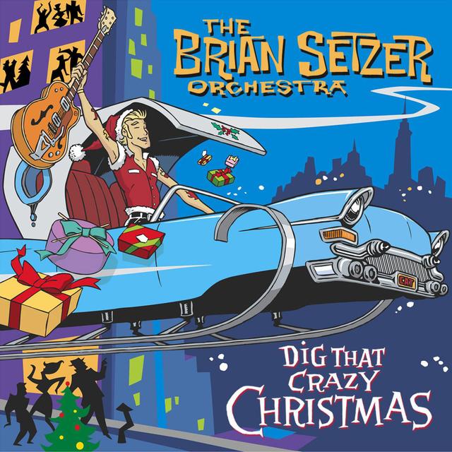 Album cover art for Dig That Crazy Christmas