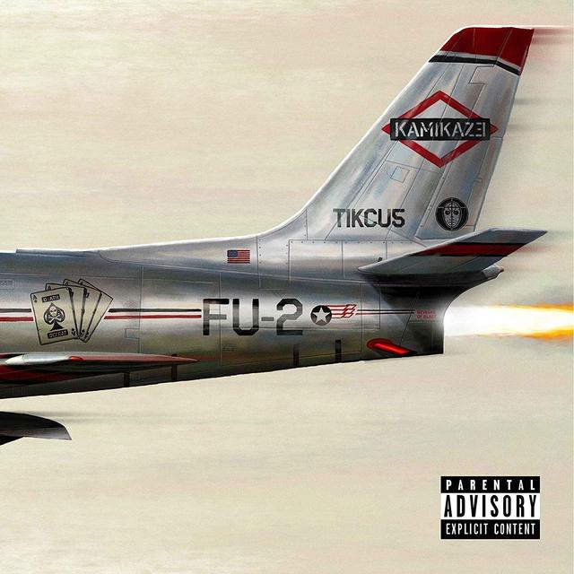 Album cover art for Kamikaze