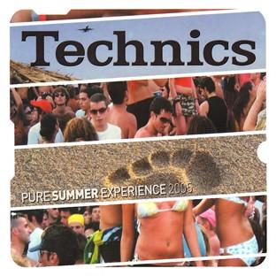 Album cover art for Technics. Pure Summer Experience 2005