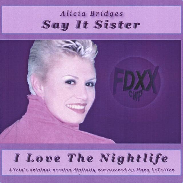 Album cover art for Say It Sister