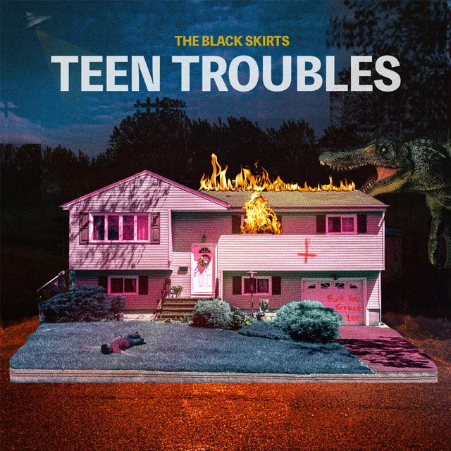 Album cover art for TEEN TROUBLES