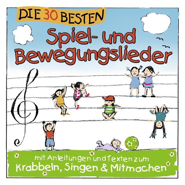 Album cover art for Die 30 Besten Spiel- Und Bewegungslieder