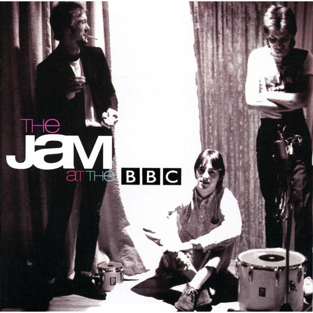 Album cover art for The Jam At The BBC