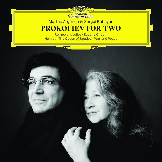 Album cover art for Prokofiev for Two