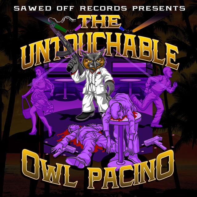 Album cover art for The Untouchable Owl Pacino