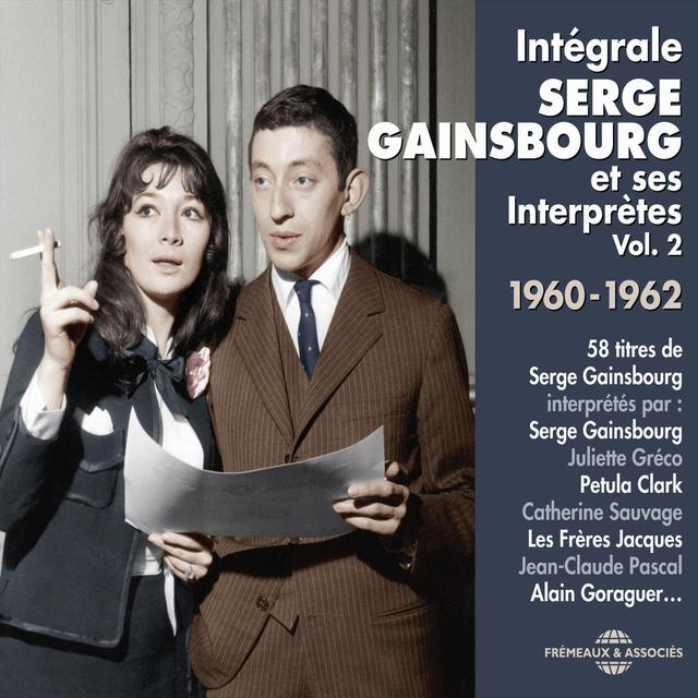 Album cover art for Intégrale Serge Gainsbourg et ses Interprètes Vol. 2 : 1960-1962