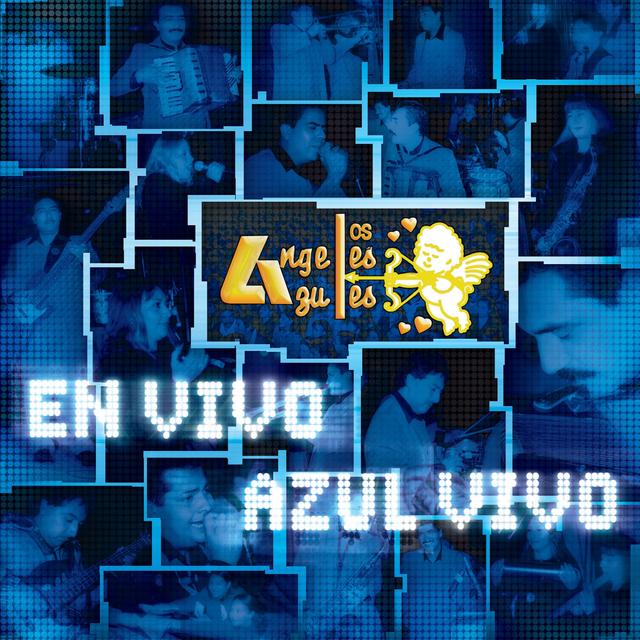 Album cover art for En Vivo Azul Vivo