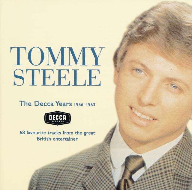 Album cover art for Tommy Steele - The Decca Years 1956-63 - 2 CDs