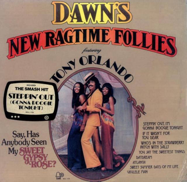 Album cover art for Dawn's New Ragtime Follies