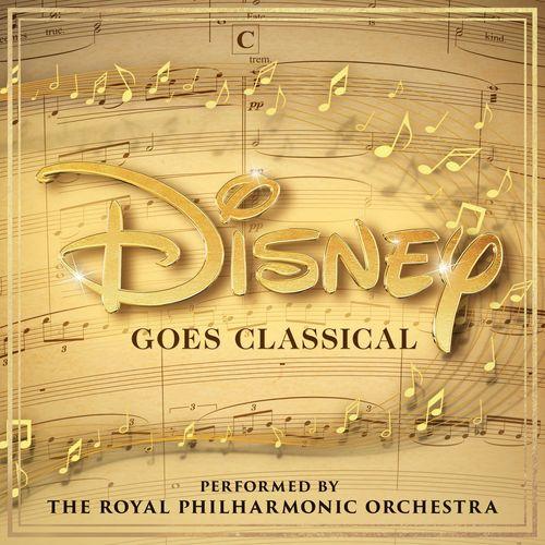 Album cover art for Disney Goes Classical