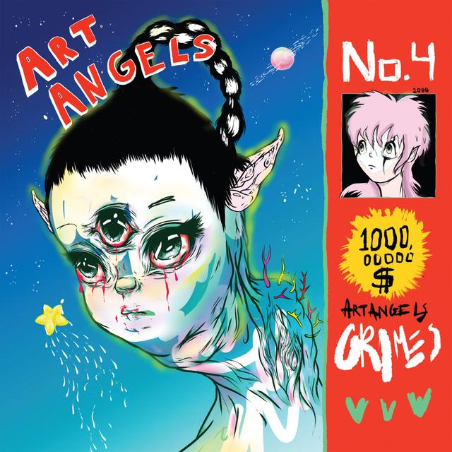 Album cover art for Art Angels