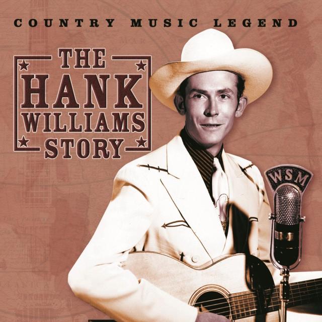 Album cover art for The Hank Williams Story