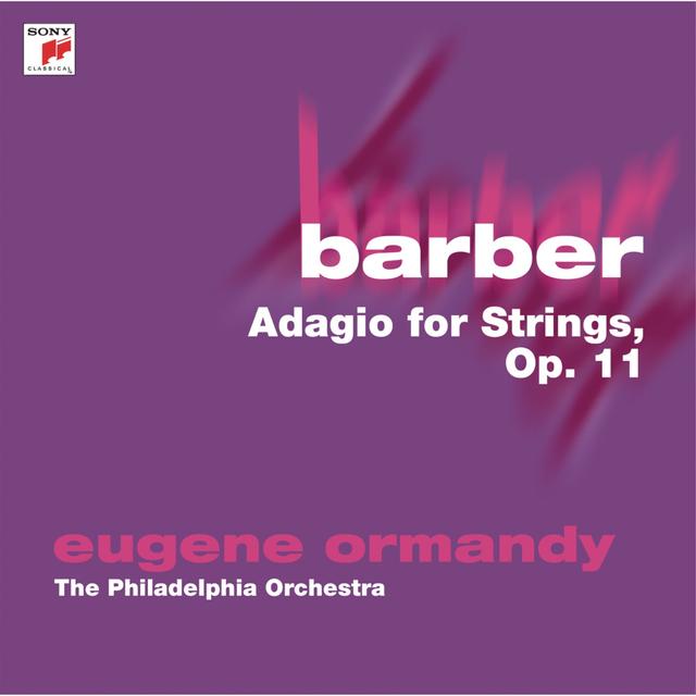 Album cover art for Barber: Adagio for Strings, Op. 11