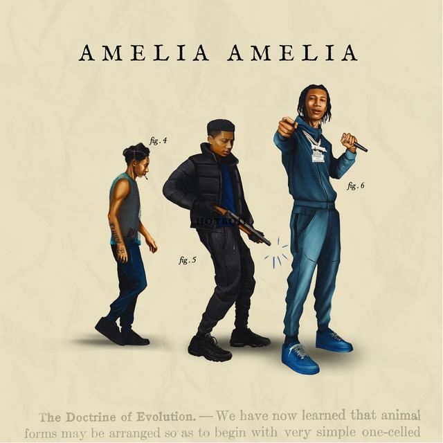 Album cover art for Amelia Amelia