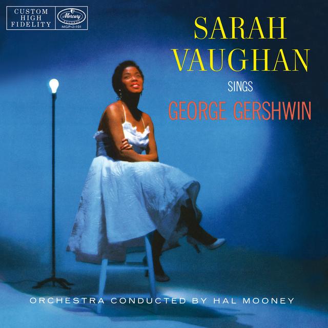 Album cover art for Sarah Vaughan Sings George Gershwin