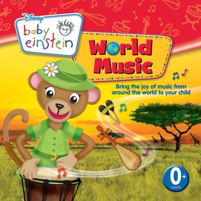 Album cover art for Baby Einstein: World Music