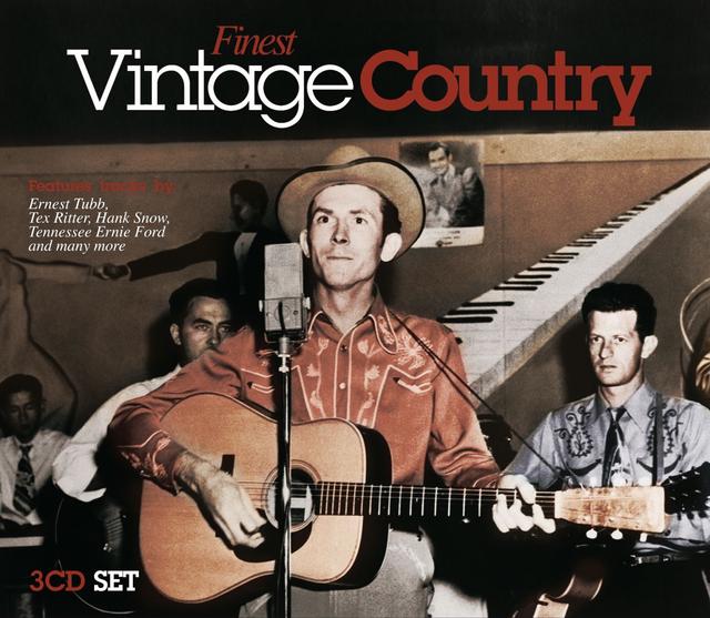 Album cover art for Finest Vintage Country