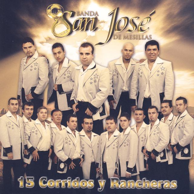 Album cover art for 15 Corridos y Rancheras