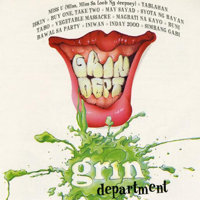 Album cover art for Grin Dept.