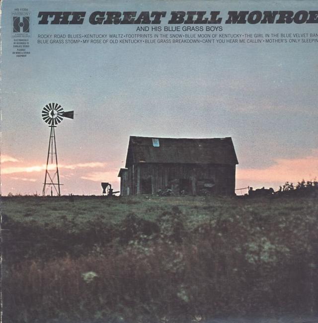 Album cover art for The Great Bill Monroe and His Blue Grass Boys