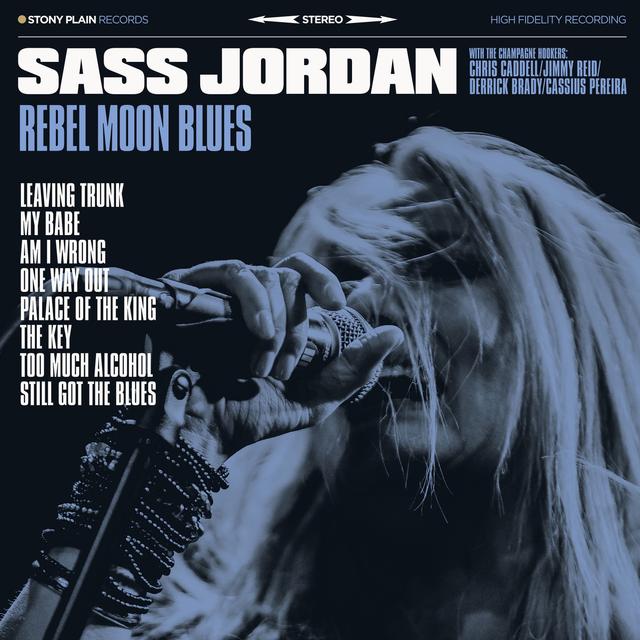 Album cover art for Rebel Moon Blues