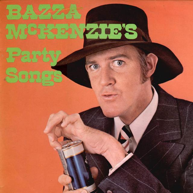 Album cover art for Bazza McKenzie's Party Songs