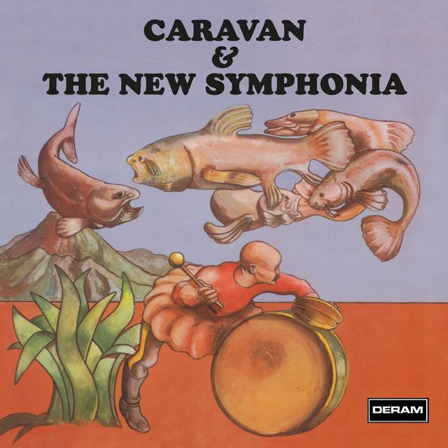 Album cover art for Caravan & The New Symphonia