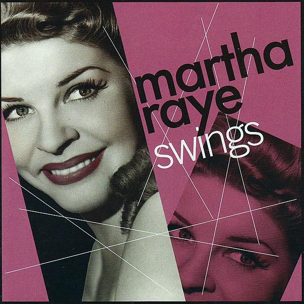 Album cover art for Martha Raye Swings