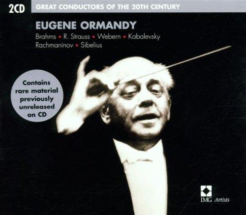 Album cover art for Eugene Ormandy : Great Conductors of the 20th Century