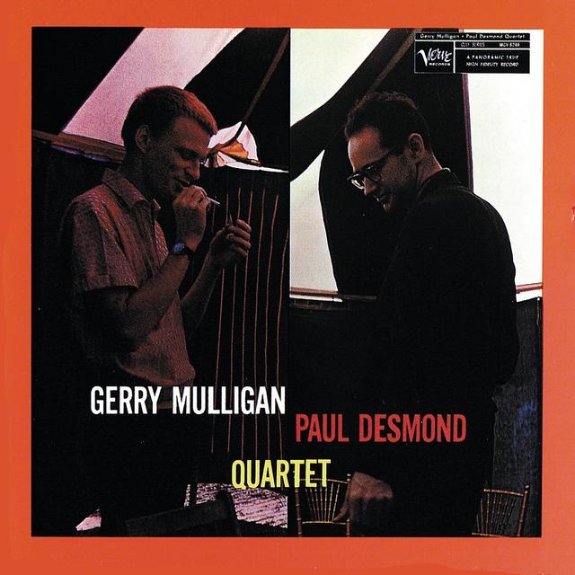 Album cover art for Gerry Mulligan & Paul Desmond Quartet