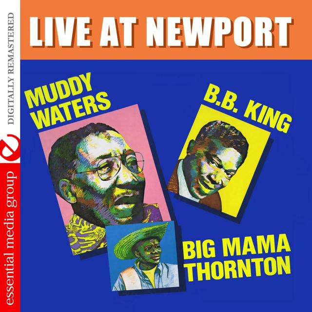 Album cover art for Live at Newport