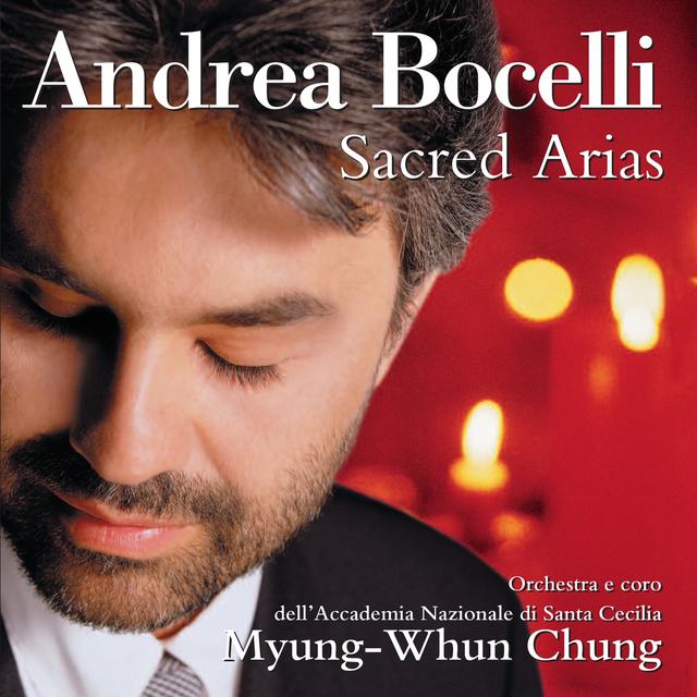 Album cover art for Sacred Arias