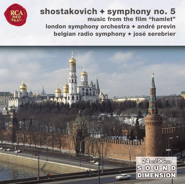 Album cover art for Shostakovich : Symphony No. 5 - Suite From Hamlet