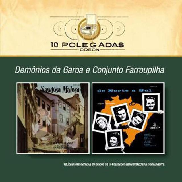 Album cover art for 10 Polegadas - Demonios Da Garoa E Conjunto Farroupilha