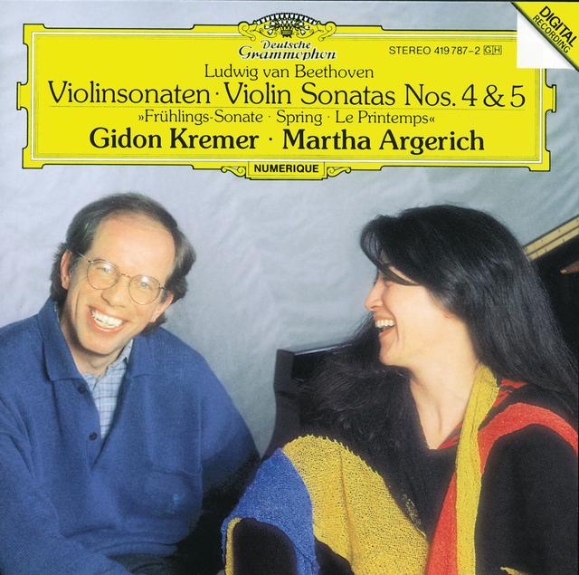 Album cover art for Beethoven : Sonate pour Violon 4 & 5