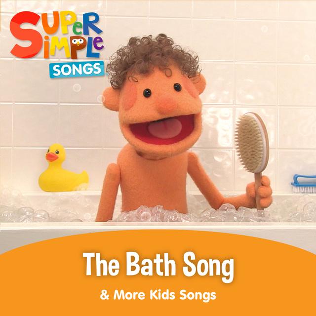 Album cover art for The Bath Song & More Kids Songs