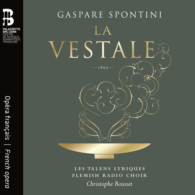 Album cover art for Spontini: La Vestale