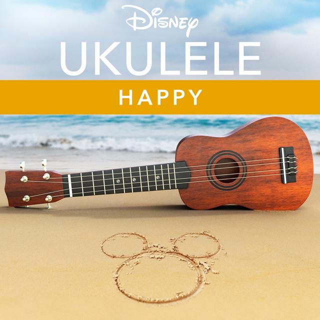 Album cover art for Disney Ukulele: Happy