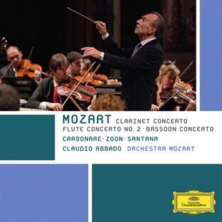 Album cover art for Mozart : Clarinet Concerto - Flute Concerto No. 2 - Bassoon Concerto