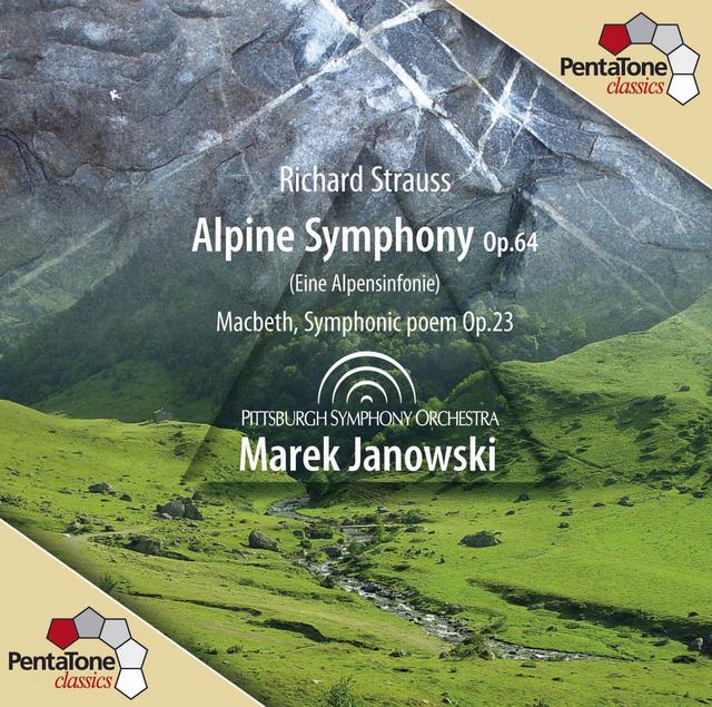 Album cover art for Strauss: Eine Alpensinfonie - Macbeth