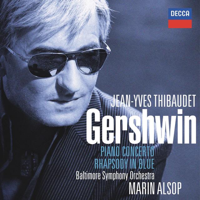 Album cover art for Gershwin: Rhapsody in Blue - Piano Concerto