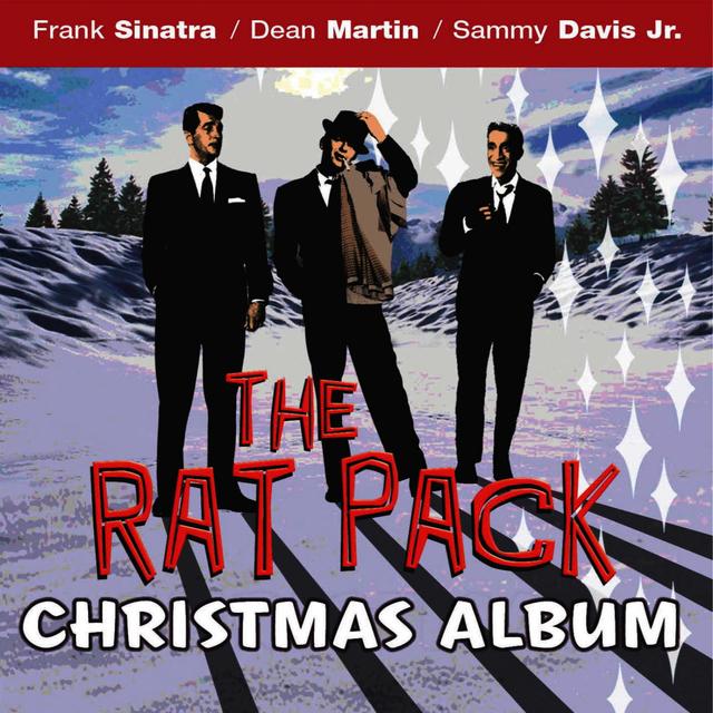 Album cover art for The Rat Pack Christmas Album