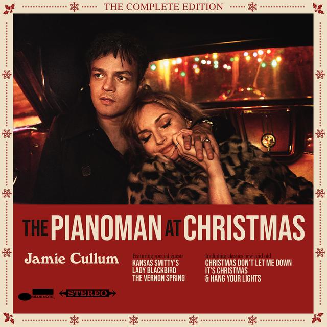 Album cover art for The Pianoman at Christmas