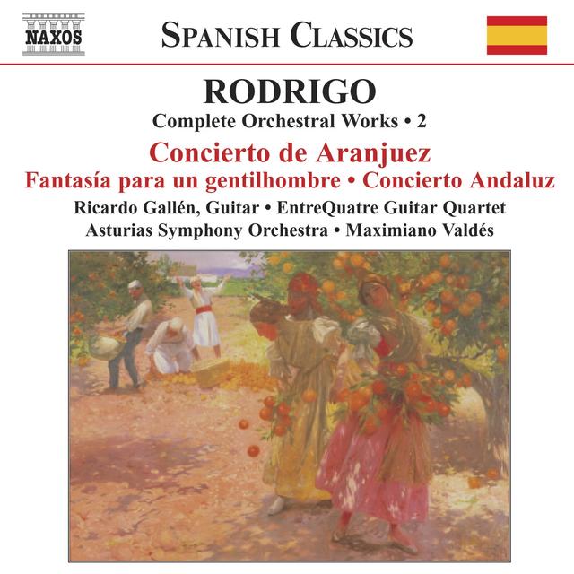 Album cover art for Rodrigo: Concierto de Aranjuez - Concierto Andaluz