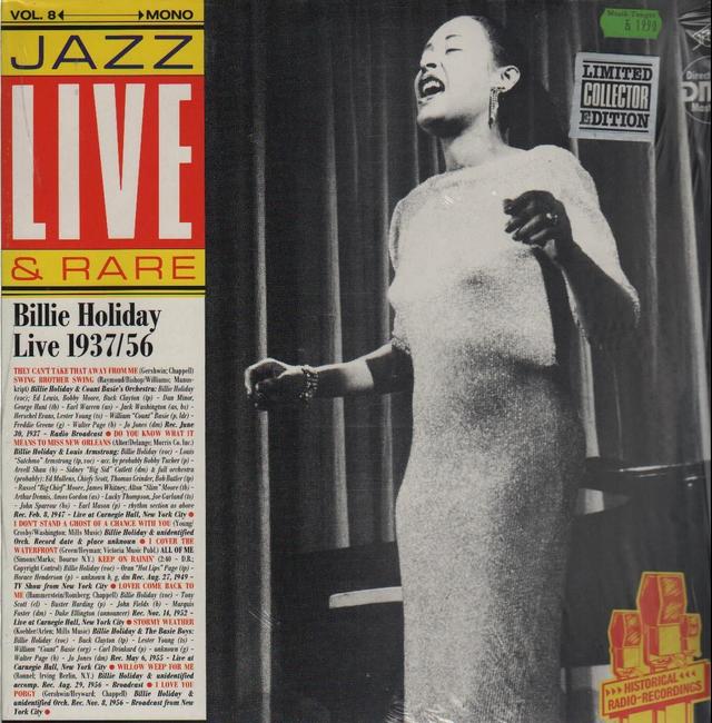 Album cover art for Live 1937 - 56