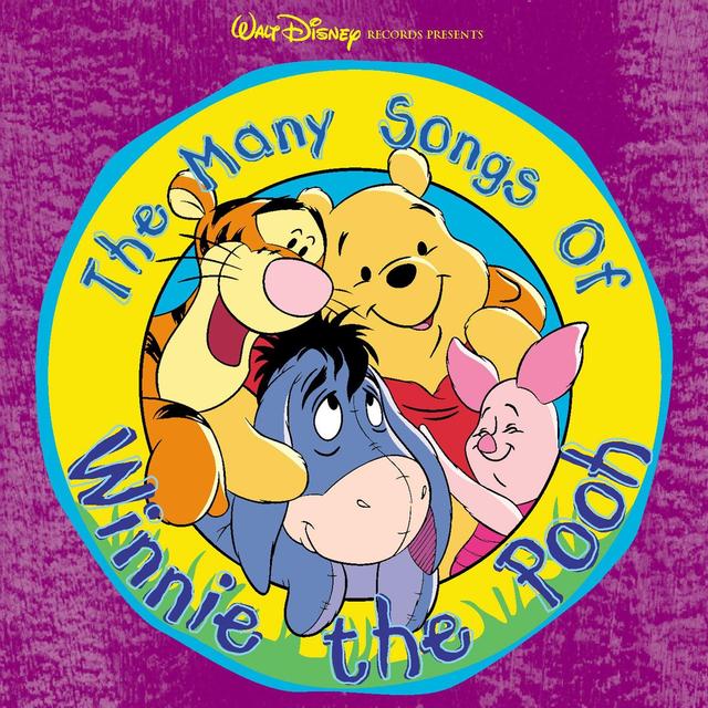 Album cover art for The Many Songs Of Winnie The Pooh (English Version)