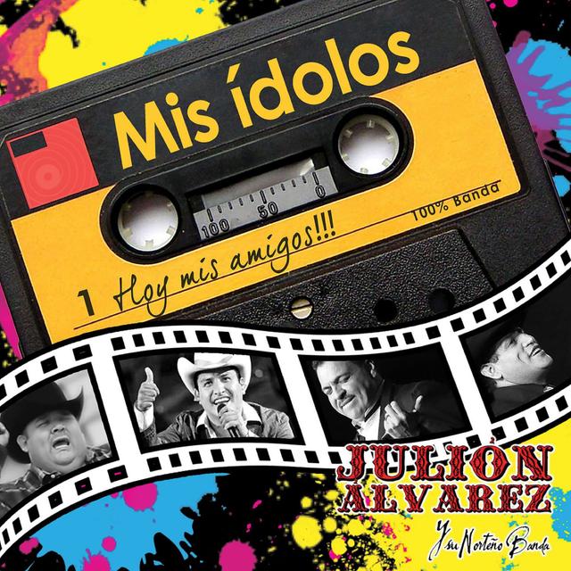 Album cover art for Mis Ídolos Hoy Mis Amigos