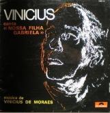 Album cover art for Vinicius canta: Nossa filha Gabriela